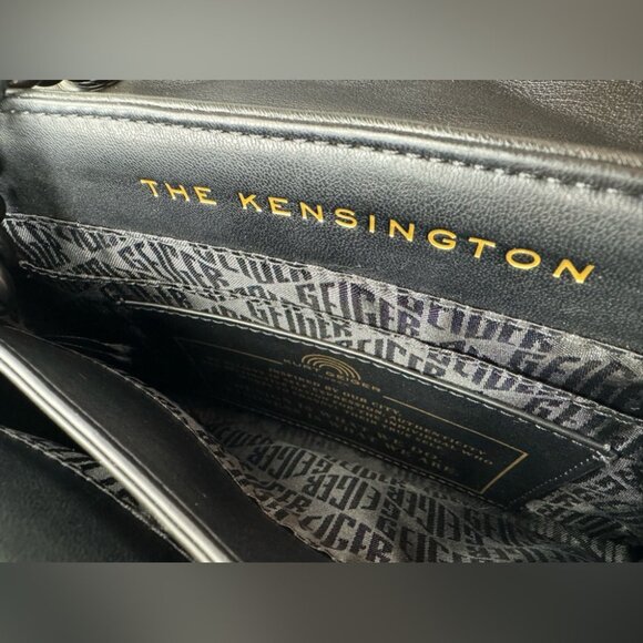 🆕 KURT GEIGER LONDON 🧿 NWOT Kensington Drench Bag, Black - Picture 15 of 16